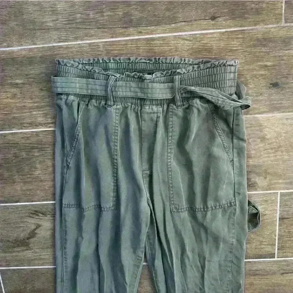Abercrombie & Fitch AF Vintage Green Boho Comfy Jogger Cargo Pants Small - Picture 6 of 10